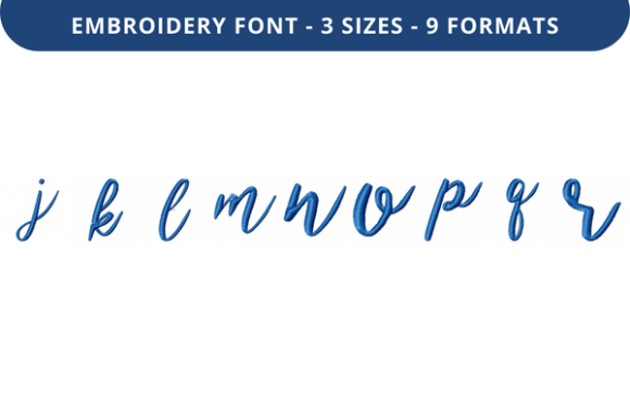 Bethilda Font Lowercase J to R Review