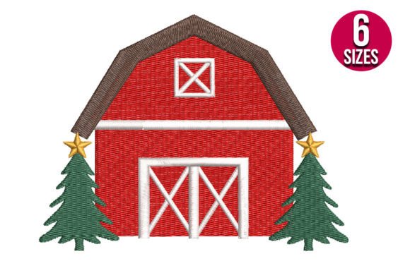Christmas Barn: A Cozy Embroidery Review for Gifts
