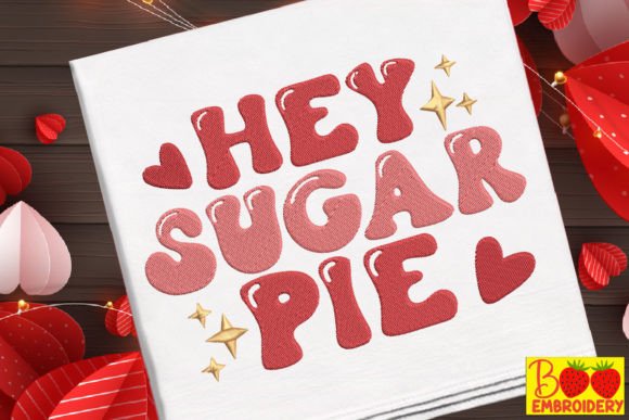 Hey Sugar Pie: A Valentine's Embroidery Review
