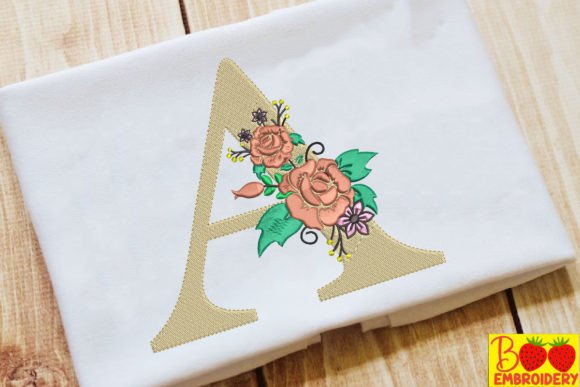 Letter a and Flower: A Seasonal Embroidery Review