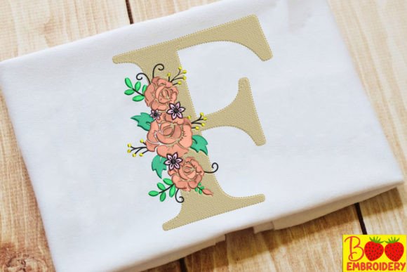 Letter F and Flower: A Seasonal Embroidery Review