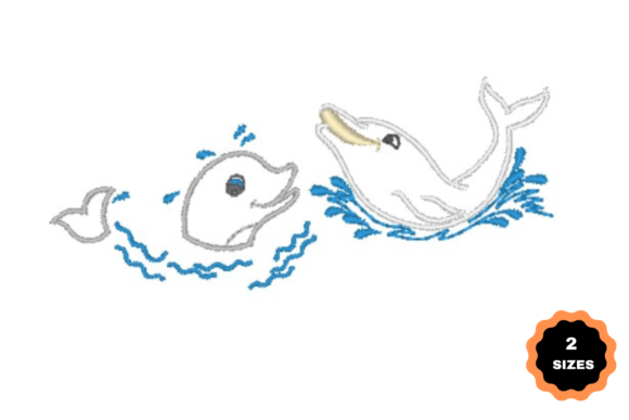 Pretty Dolphins: A Seasonal Embroidery Review