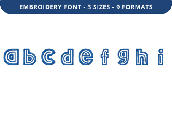 Reviewing Bulky in Line Font a to I for Etsy Shops