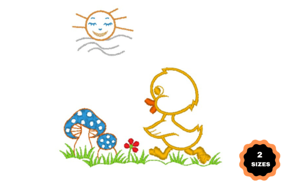 Reviewing the Baby Duck Embroidery Design for Craft Fairs